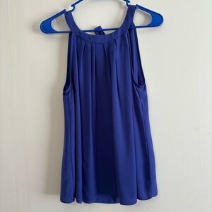 Worthington Blue Sleeveless Blouse - Size Large